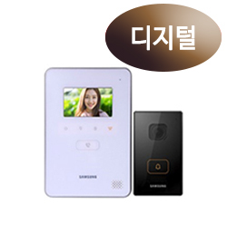 직방 비디오폰 SHT-3625 화이트/블랙(디지털방식)